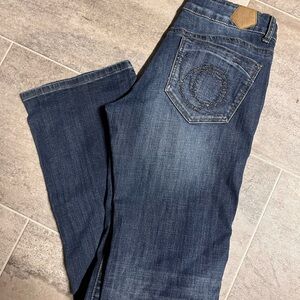 Tin Haul Women's Blue Boot Cut Jeans